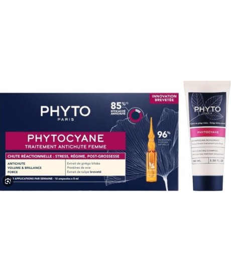 Phytocyane Trattamento Anticaduta Donna Fiale + Shampoo