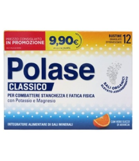 Polase 12 Bustine gusto Arancia confezione promo