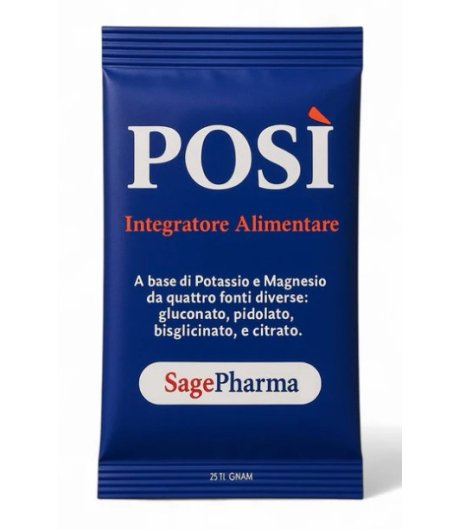 POSI' Integratore Magnesio e Potassio 30 Bustine