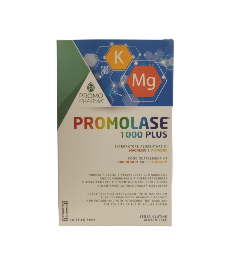 Promolase 1000 Plus Integratore Magnesio e Potassio 30 Stickpack