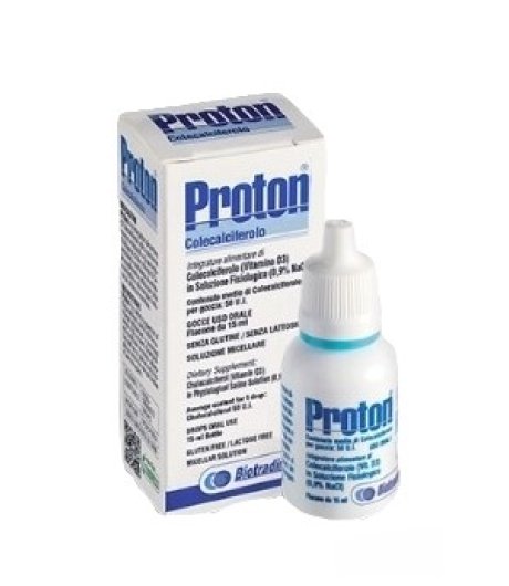 Proton Gocce 15ml Integratore alimentare di Vitamina D3 per bambini