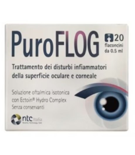 Puroflog Soluzione Oftalmica 20 flaconcini da 0,5ml