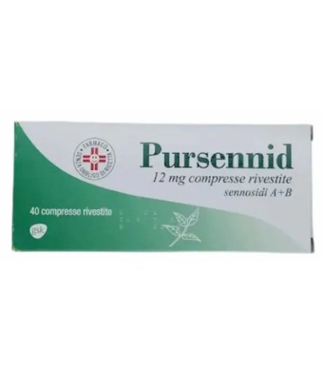 PURSENNID 40 compresse 12 mg