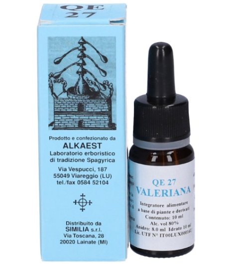 QUINTESSENZA Q27 VALERIANA 10 QUINTESSENZA Q27 VALERIANA 10