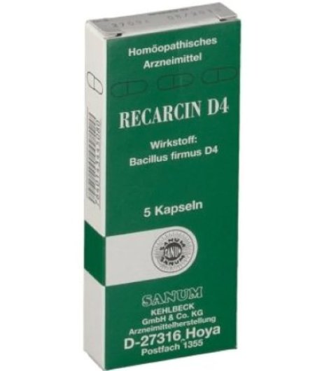 Recarcin D4 5 capsule Sanum Recarcin D4 5 capsule Sanum