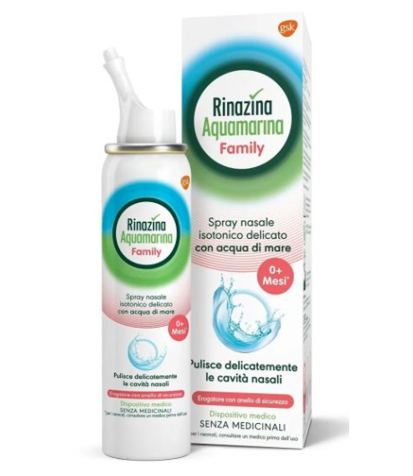 RINAZINA AQUAMARINA FAMILY SPRAY NASALE 100ml