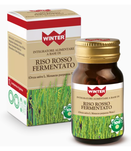 RISO ROSSO FERMENTATO INTEGRATORE ALIMENTARE WINTER 100 COMPRESSE