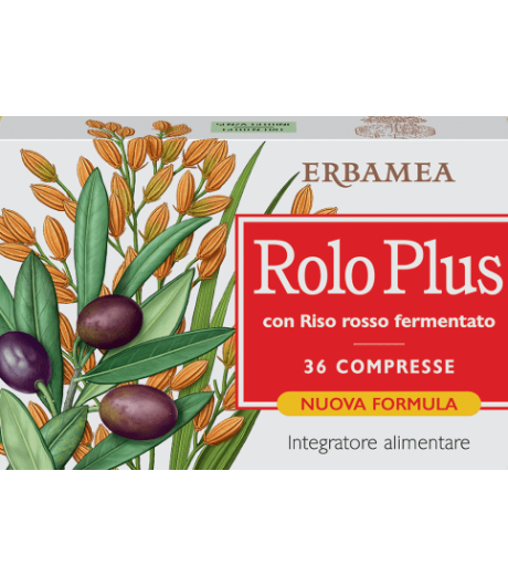 Rolo Plus Integratore con riso rosso fermentato 36 compresse