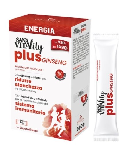 Sanavitality Energia Plus Ginseng 12 stick