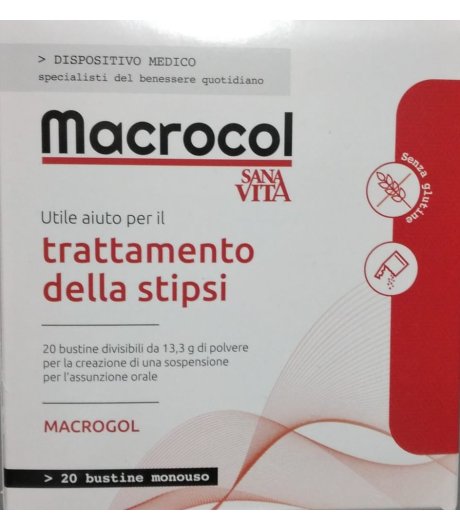 Sanavita Macrocol 20 bustine