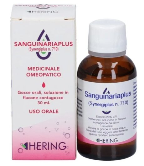 SANGUINARIAPLUS (Synergiplus n.710) gocce 30ml Hering