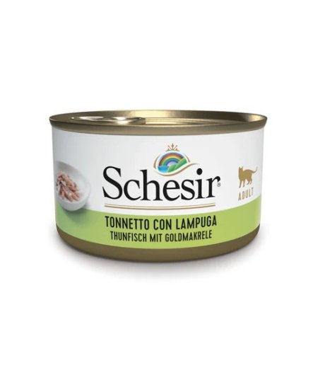 SCHESIR GATTO JELLY TONNETTO LAMPUGA Lattina da 85 grammi