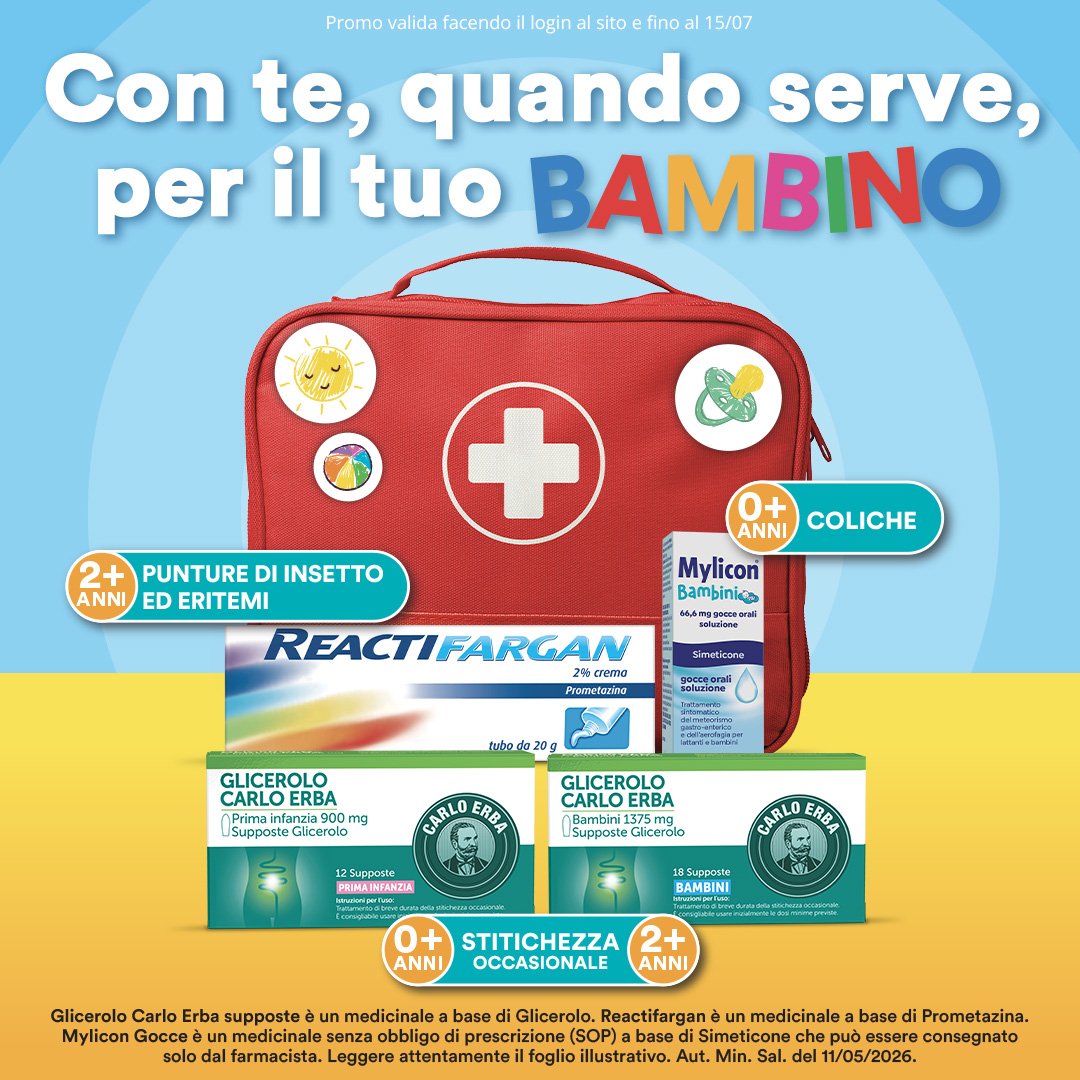 armadietto estivo bambini