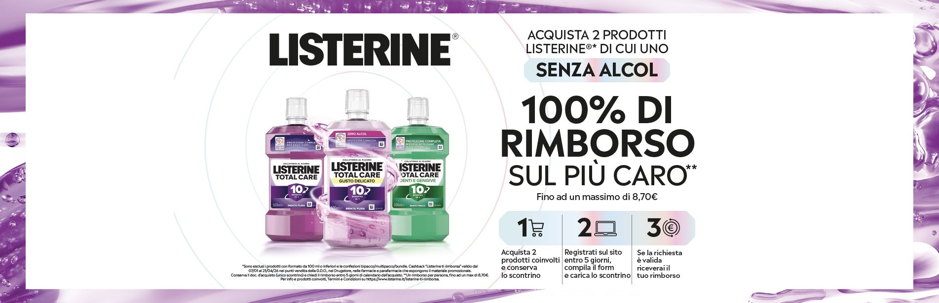 cashback listerine