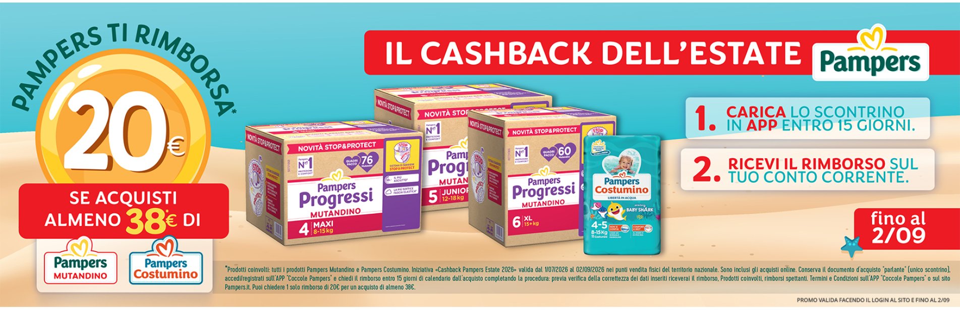 cashback pampers