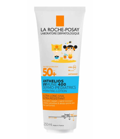 ANTHELIOS LATTE SOLARE UVMUNE per BAMBINI spf50+ 250ML