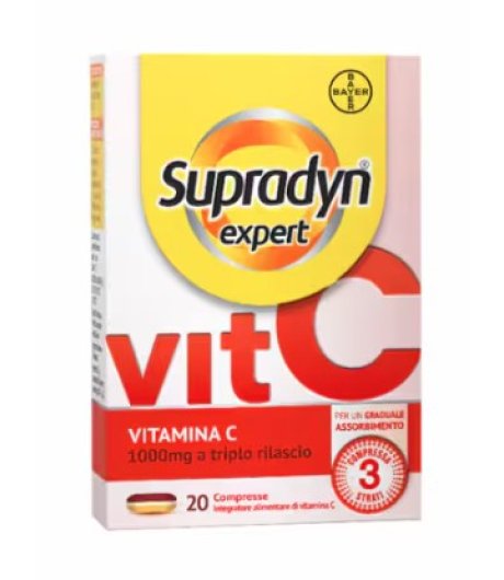 Supradyn Expert Integratore Vitamina C 20 compresse Supradyn Expert Integratore Vitamina C 20 compresse