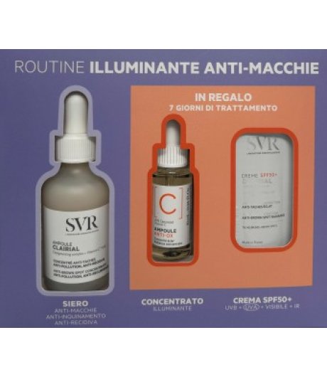 SVR CLAIRIAL SET ROUTINE ILLUMINANTE ANTI-MACCHIE