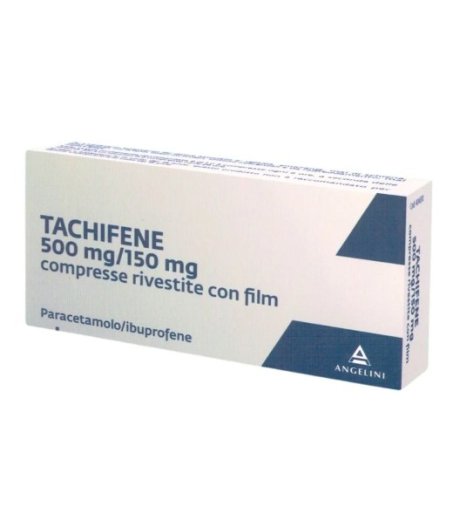 TACHIFENE 16 compresse 500mg/150mg Paracetamolo/Ibuprofene