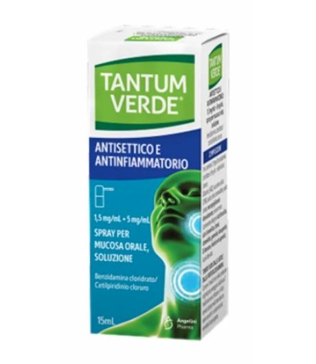 Tantum Verde Antisettico e Antinfiammatorio 15ml Tantum Verde Antisettico e Antinfiammatorio 15ml