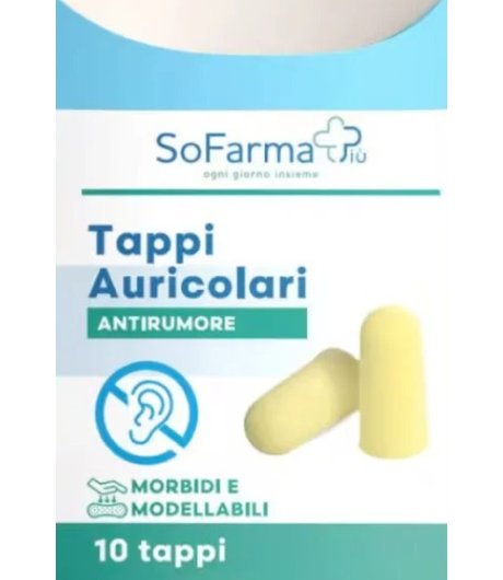 Sofarma+ Tappi Auricolari 10 Pezzi