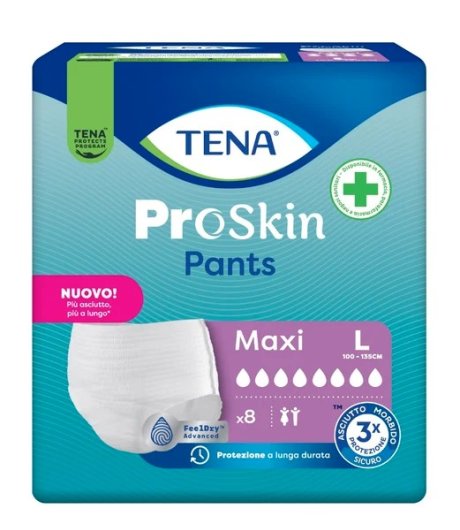 TENA PANTS Maxi 8 Pannoloni Taglia L 100-135cm