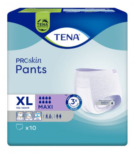 Tena Pants Maxi XL 120-160cm 10 pezzi