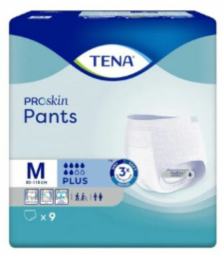 Tena Pants Plus 9 mutandine assorbenti Taglia M