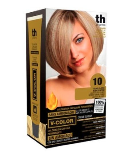 Th Pharma Vitalia Color Tinta per capelli senza ammoniaca Biondo Platino numero 10