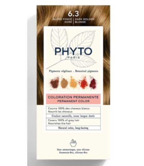 Phyto Hair Color tinta 6.3 Biondo Scuro Dorato