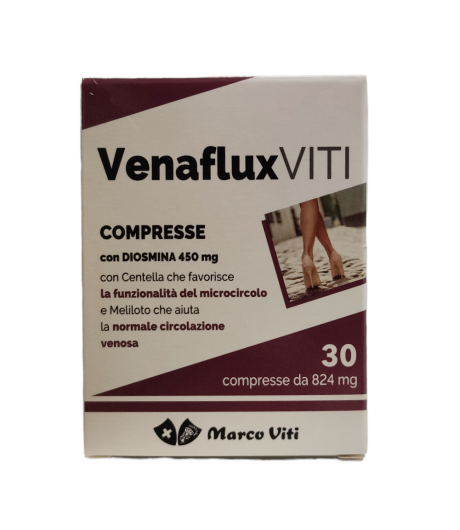 Venaflux Viti Integratore per la Circolazione 30 Compresse