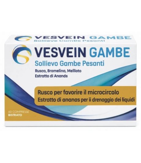 Vesvein Gambe Sollievo Gambe pesanti 60 compresse 
