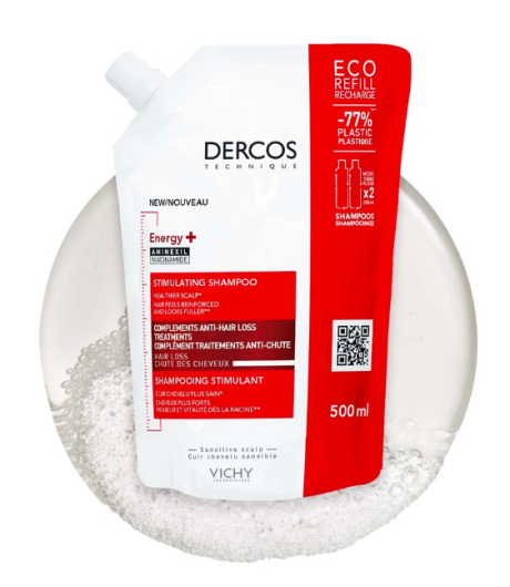 Dercos Shampoo Energizzante Eco-Ricarica 500ml