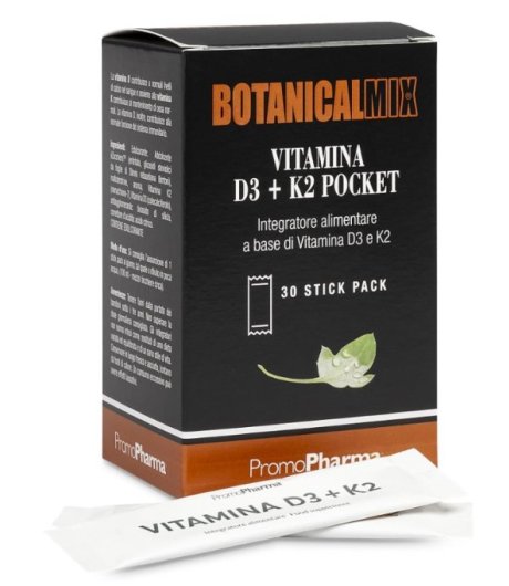 Vitamina D3+k2 Pck Bot 30stick