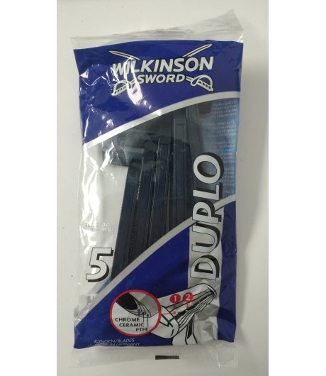 WILKINSON SWORD RASOIO BILAMA DUPLO 5 pz