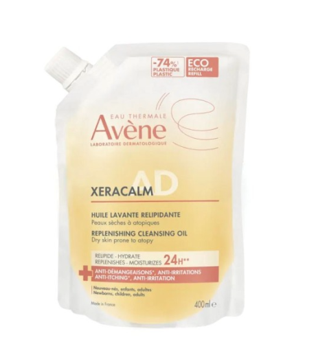 XERACALM AD Olio Detergente Liporestitutivo Ricarica 400ml XERACALM AD Olio Detergente Liporestitutivo Ricarica 400ml