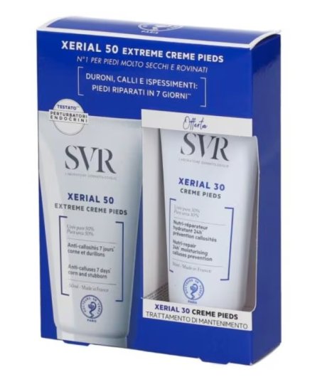 SVR XERIAL Cofanetto per piedi molto secchi e rovinati Xerial 50 Extreme + Xerial 30