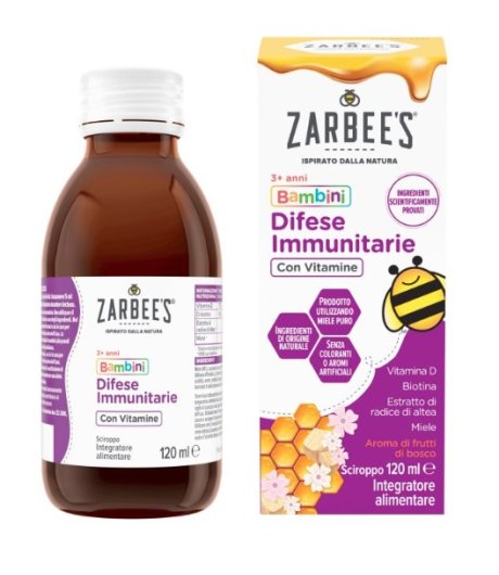 ZARBEE'S SCIROPPO BAMBINI PER DIFESE IMMUNITARIE 120ML