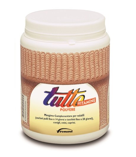 TUTTO VITAMINE POLVERE BARATTOLO 500GR - FORMEVET
