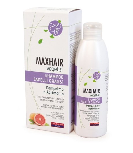 MAXHAIR VEGETAL SH CAP GRASSI 200ML MAXHAIR VEGETAL SH CAP GRASSI 200ML