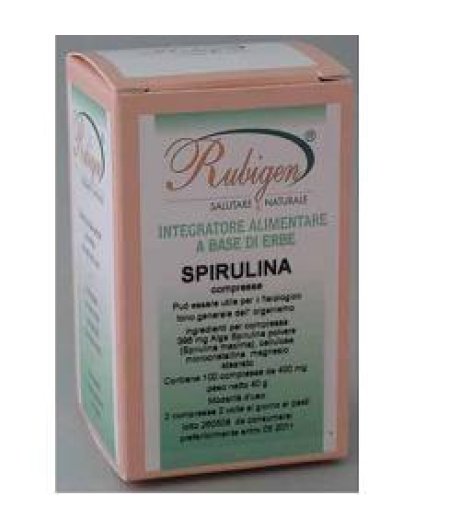 SPIRULINA ALGA 100CPR