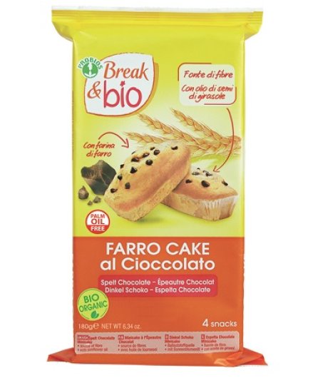 B&B FARRO CAKE CIOC 4X45G