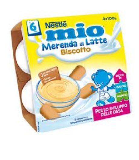 MIO MERENDA BISCOTTO 4X100G