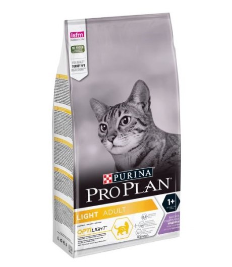 NESTLE' PURINA PRO PLAN GATTO LIGHT ADULT TACCHINO 1,5KG