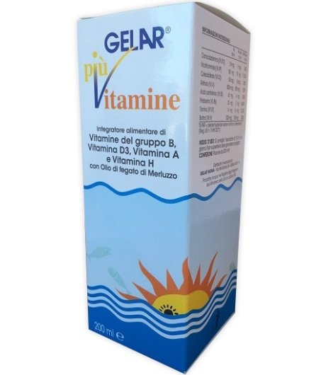 GELAR PIU VITAMINE 200ML GELAR PIU VITAMINE 200ML