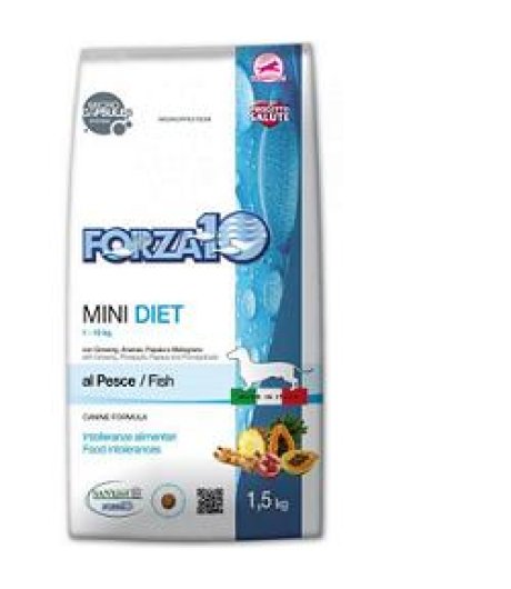 FORZA10 CANE DIET MINI PESCE 1,5KG