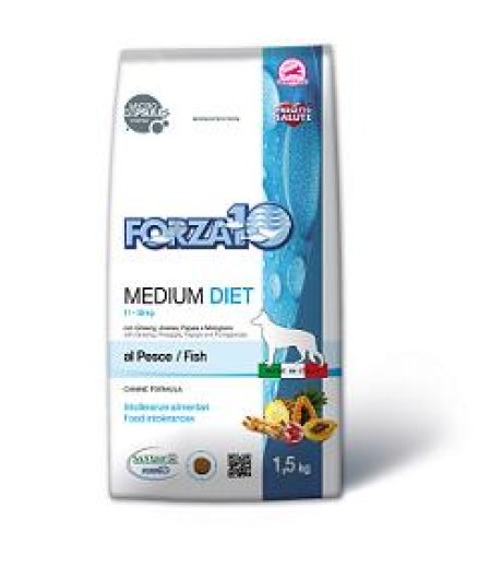 FORZA10 CANE DIET MEDIUM PESCE 1,5KG