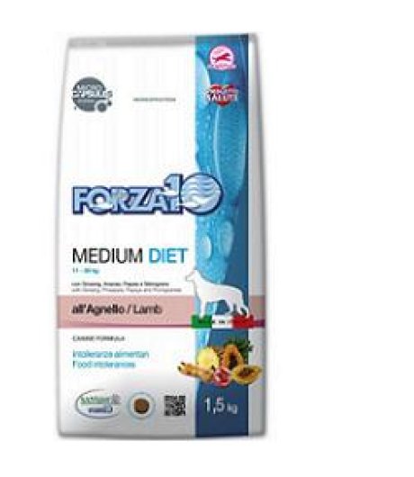 FORZA10 CANE DIET MEDIUM ADULT AGNELLO 1,5KG
