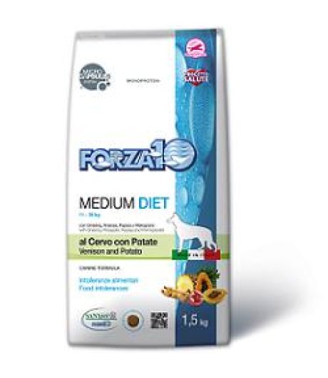 FORZA10 CANE DIET MEDIUM CERVO PATATE 1,5KG