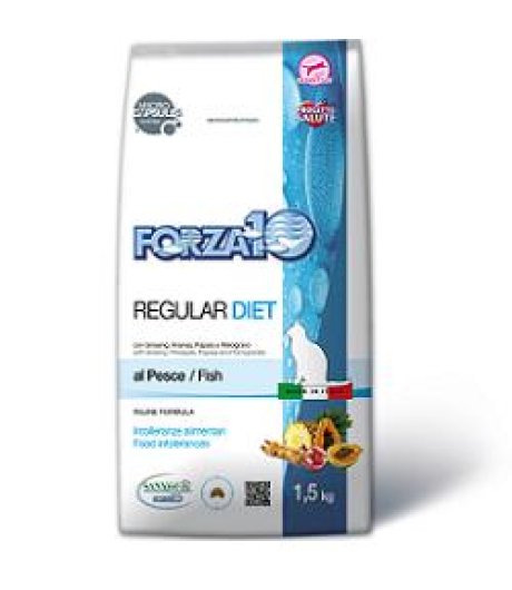 FORZA10 GATTO DIET REGULAR PESCE 1,5KG